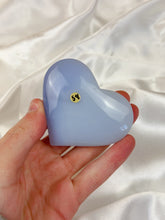 Load image into Gallery viewer, Blue Chalcedony Hearts
