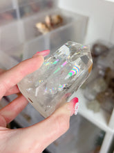 Load image into Gallery viewer, Rainbow Clear Quartz Towers
