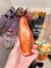 Load image into Gallery viewer, Carnelian Freeform W/ Quartz
