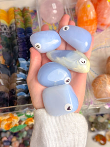 Blue Chalcedony Palms