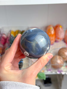 Orca Agate Spheres
