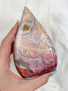 Mexican Crazy Lace Agate Flames