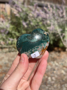 Sea Jasper Hearts