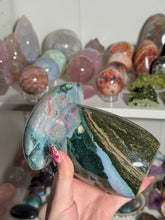Load image into Gallery viewer, XL Sea Jasper Mushie
