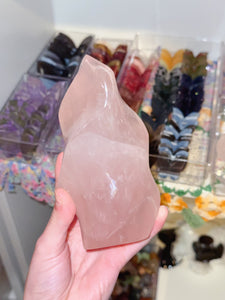 Star Rose Quartz Flame