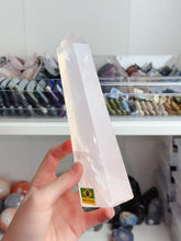Load image into Gallery viewer, Gemmy Large Rose Quartz Obelisk
