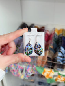 925 Paua Shell Earrings