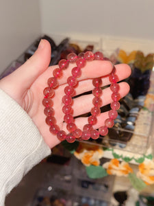 Strawberry Quartz Bracelet