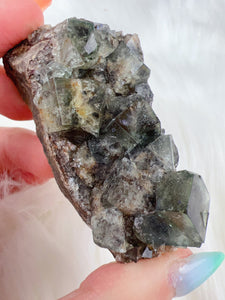 Color Changing Fluorite *UV REACTIVE* (📍Diana María Mine: hidden forest pocket, UK)