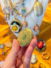 Load image into Gallery viewer, “Victorian” Cameo Locket Pendant from London
