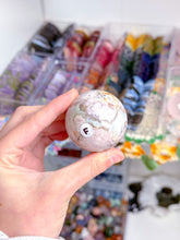 Load image into Gallery viewer, Flower Agate Spheres
