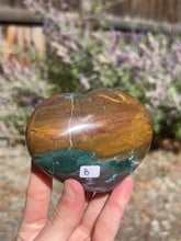 Load image into Gallery viewer, Sea Jasper Hearts
