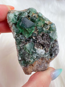 Color Changing Fluorite *UV REACTIVE* (📍Diana María Mine: hidden forest pocket, UK)