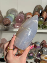 Load image into Gallery viewer, Blue Rose Quartz Flame
