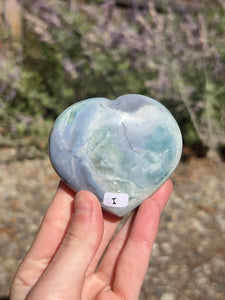 Sea Jasper Hearts