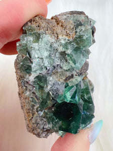 Color Changing Fluorite *UV REACTIVE* (📍Diana María Mine: hidden forest pocket, UK)