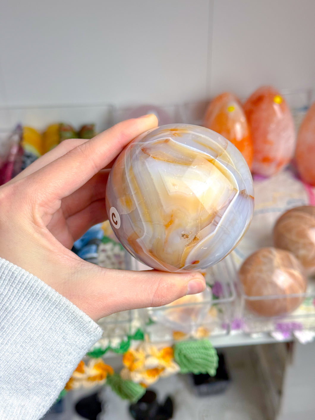 Carnelian Spheres (ALL UNIQUE)