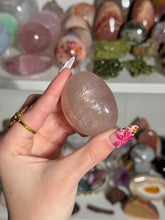 Load image into Gallery viewer, Glowy Rose Quartz Palm
