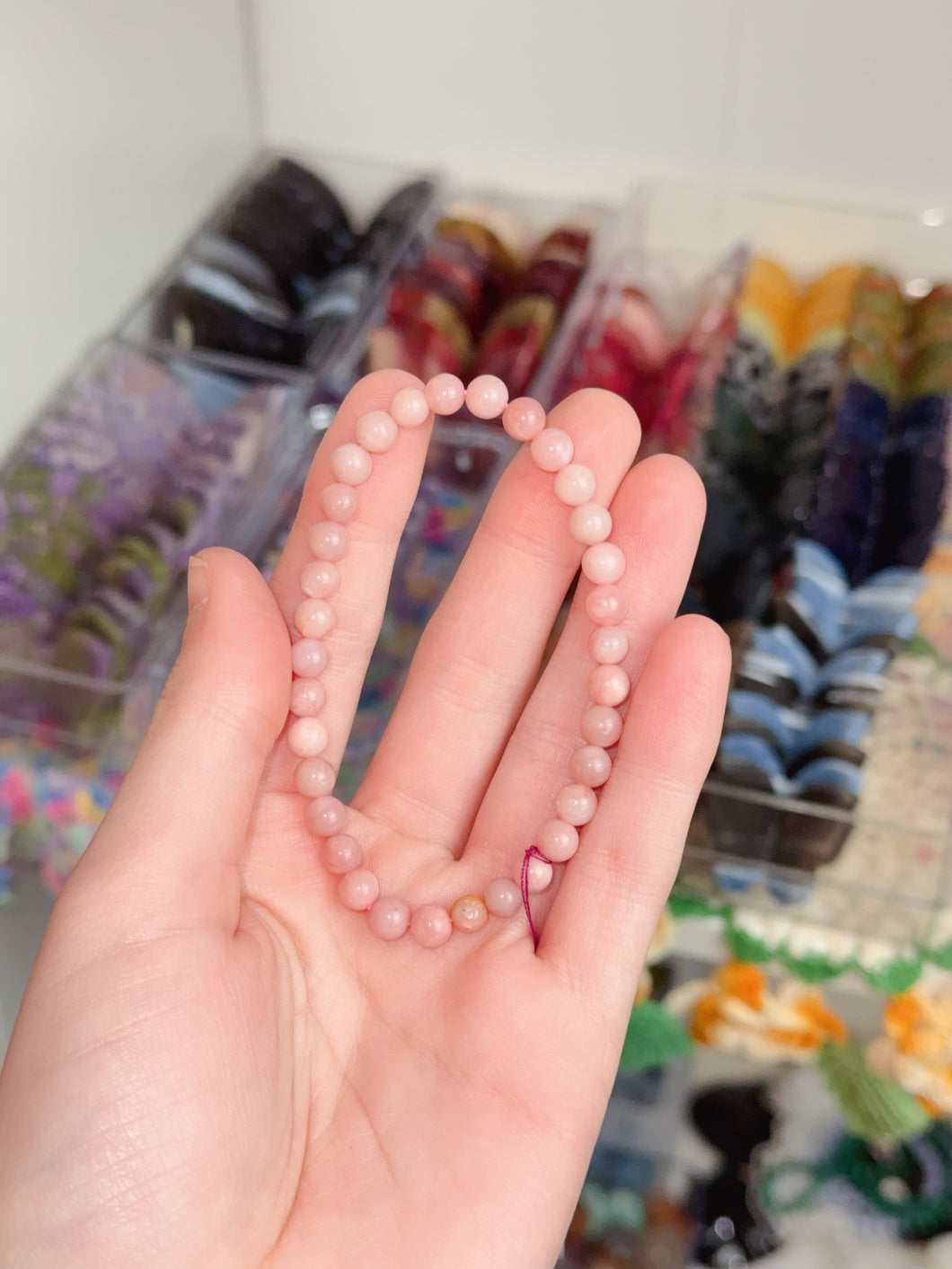 Peruvian Pink Opal (all pink)