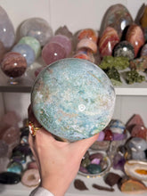 Load image into Gallery viewer, XL Orby Sea Jasper Mushie
