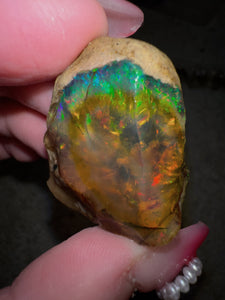 Rainbow Dendrites Ethiopian Water Opal