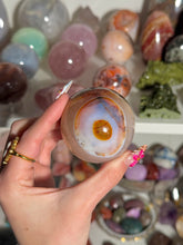 Load image into Gallery viewer, Rainbow Eyeball Carnelian Sphere
