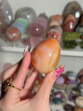 Load image into Gallery viewer, Orange &amp; Yellow Carnelian Eggie

