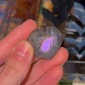 Labradorite Hearts