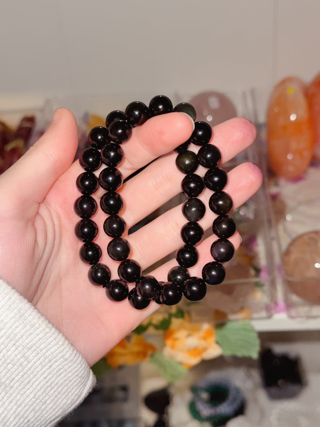 Regular Rainbow Obsidian Bracelets