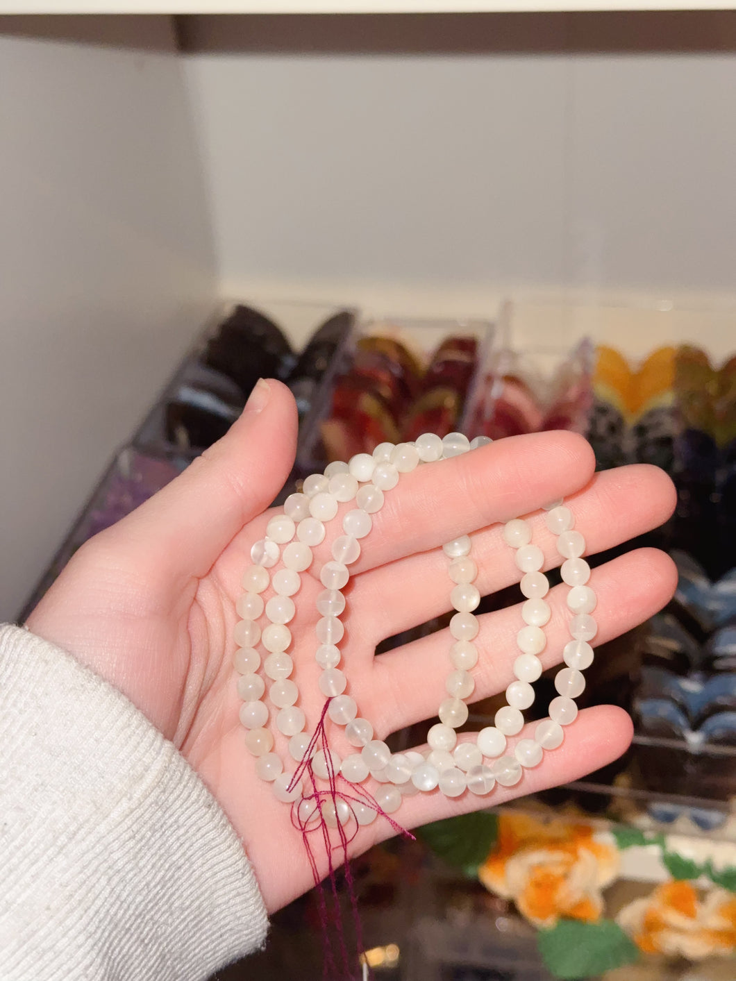 Smallest Moonstone Bracelet