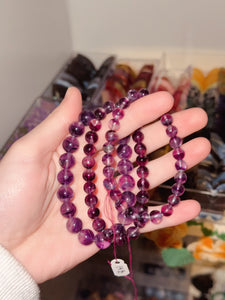 Purple Fluorite Bracelet