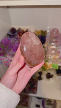 Load and play video in Gallery viewer, Star Flash Fire Quartz Freeform
