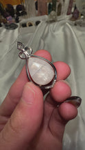 Load and play video in Gallery viewer, High Quality Blue Moonstone Pendant
