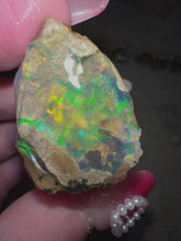 Load and play video in Gallery viewer, World Of Pandora Ethiopian Water Opal
