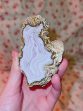 Load and play video in Gallery viewer, VERY SPECIAL LILAC LAGUNA AGATE (Personal Collection Release)
