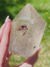 Load and play video in Gallery viewer, Silver Star Rutilated Quartz Specimen
