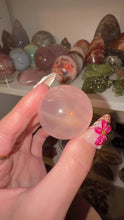 Load and play video in Gallery viewer, Stronger Star Mini Rose Quartz Sphere
