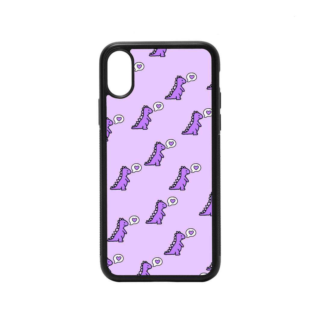 Purple Dino Case