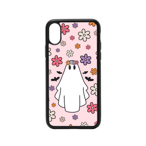 Pink Floral Ghost Case