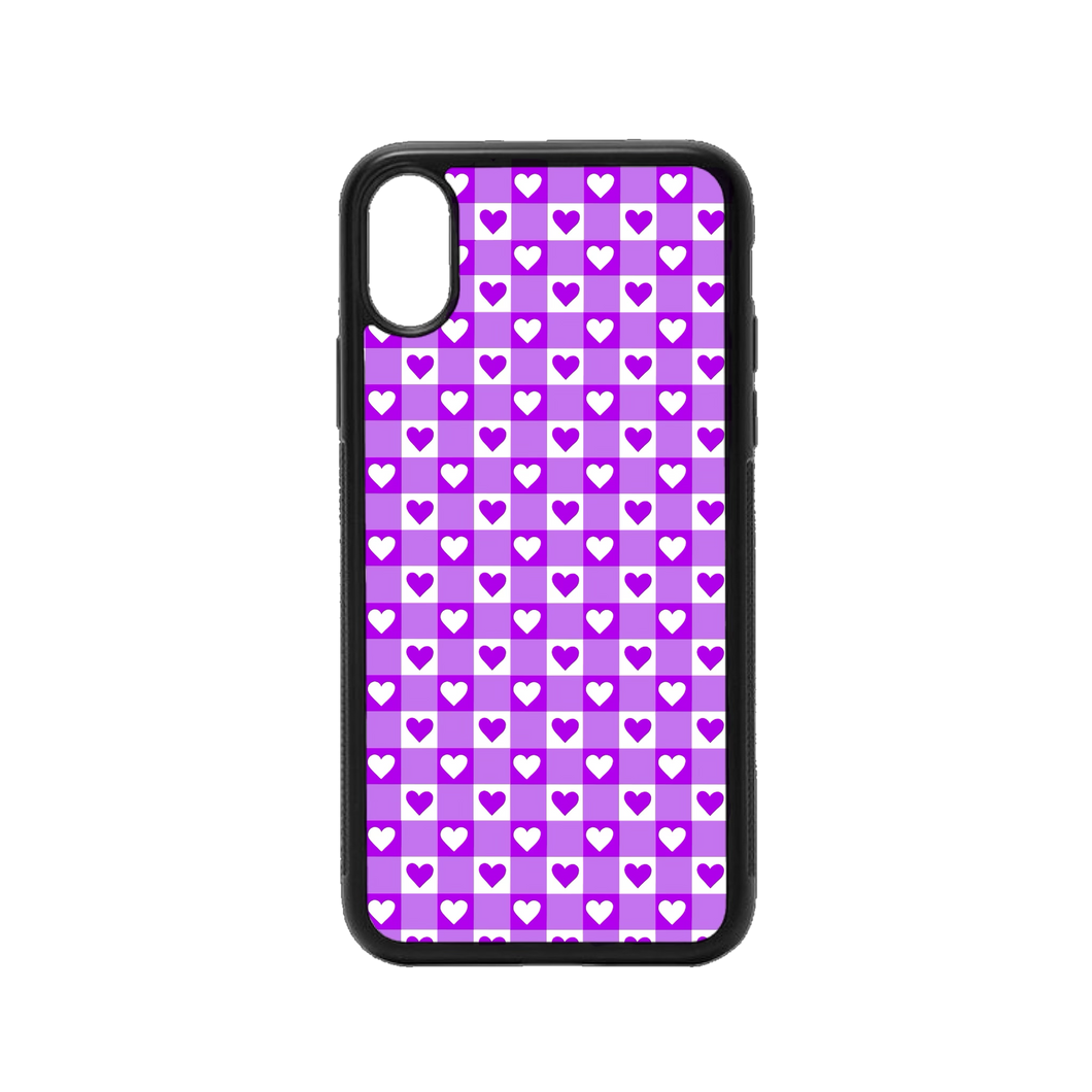 Purple Flowerpuff Case